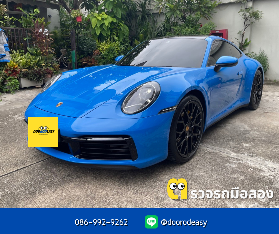 ตรวจ Porsche 911 Carrera S (992) อย่างมือโปร – ลูกค้ามั่นใจเต็มร้อยก่อนรับรถ